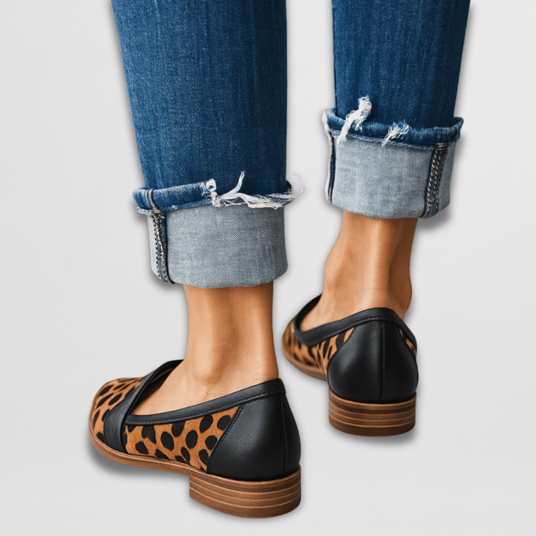 Helen | Weiche Wildleder-Zapatillas de casa ortopédicas