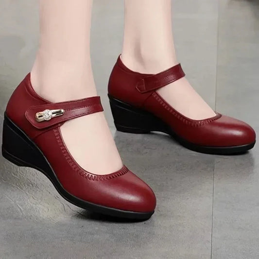Claudia - Zapatos elegantes de tacón medio