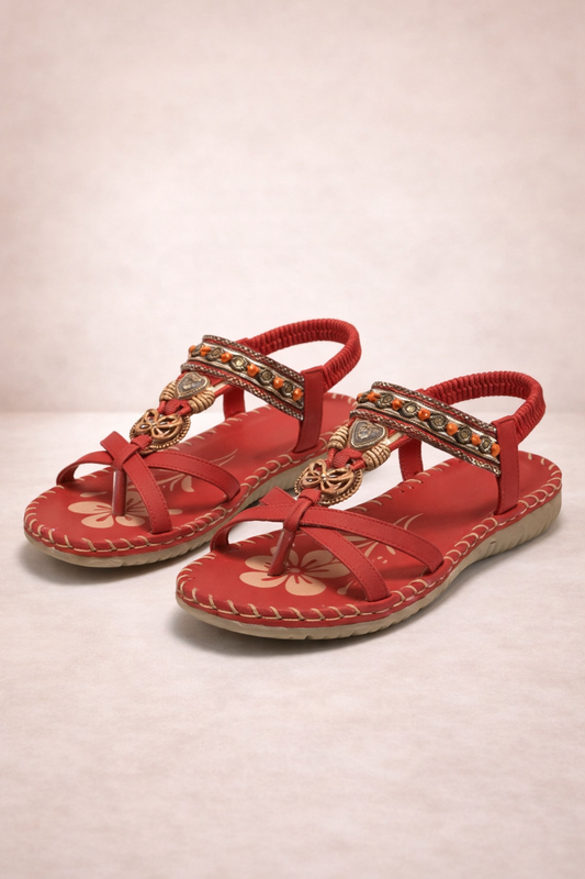 Sandaliasas de estilo ibicenco que combinan comodidad y elegancia
