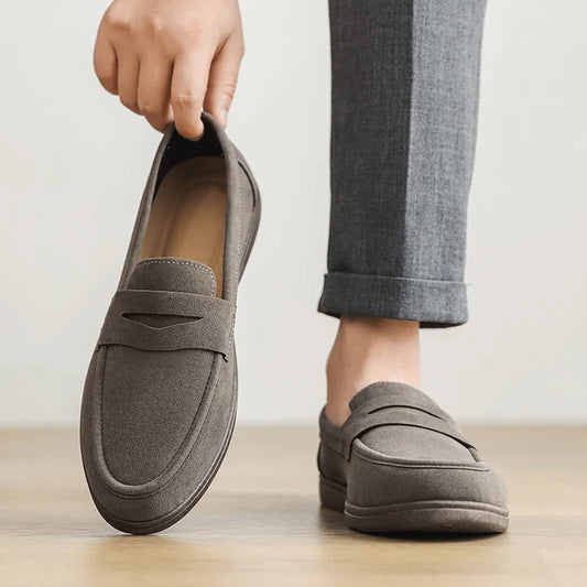 Elegantes mocasines transpirables