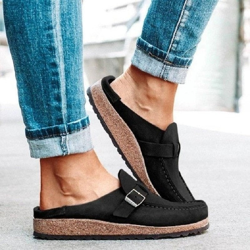 Heidi - Refinadas Zapatillas de casa ortopédicas