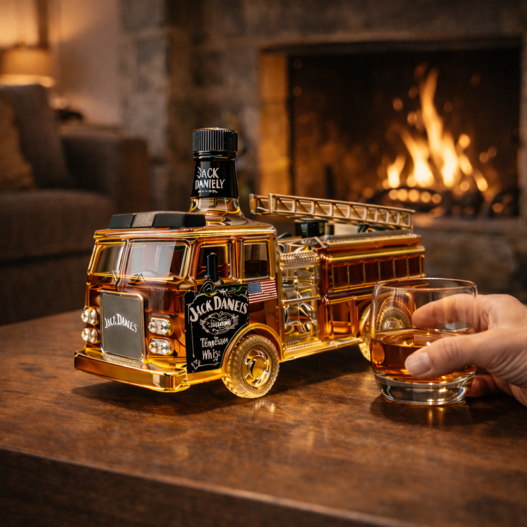 Botella de Whisky - Edición Bomberos