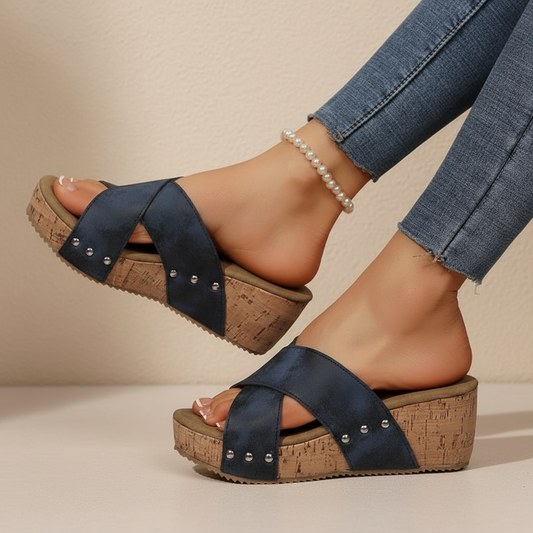 Oakley – Cuña boho Sandalias