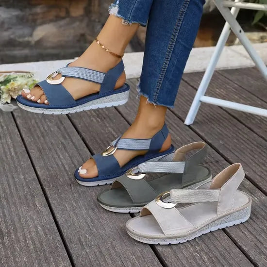 Zephiriane | Elegantes sandalias con soporte ajustable