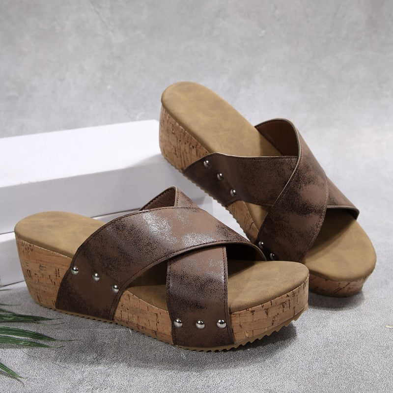 Oakley – Cuña boho Sandalias