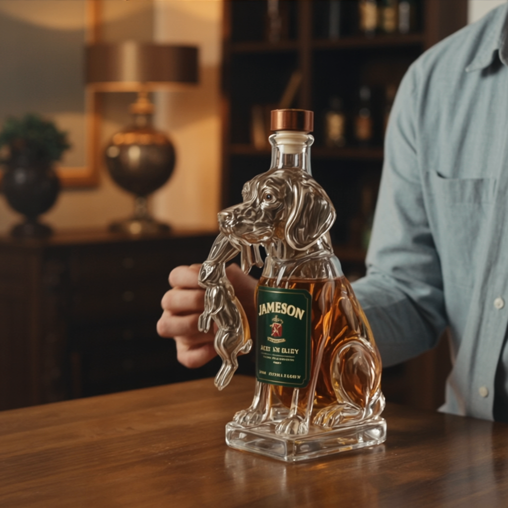 Botella de Whisky - Edición Perro
