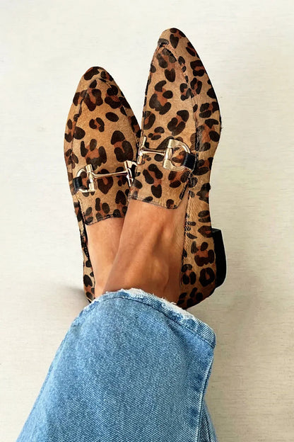 Juul | Mocasines sofisticados con estampado y detalles sutiles