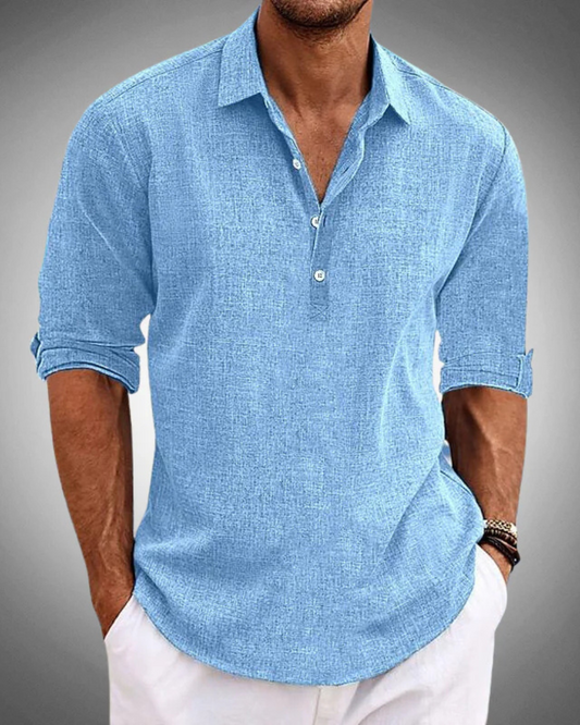 Camisa Sabbio Clásica de algodón