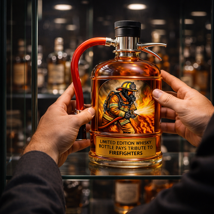 Botella de Whisky - Edición Extintor