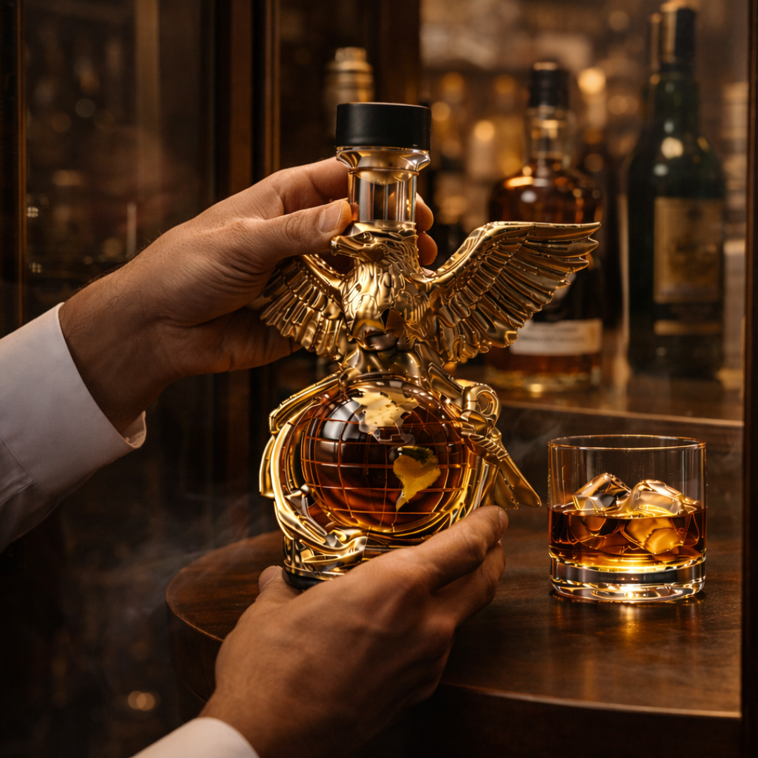 Botella de Whisky - Edición Halcón