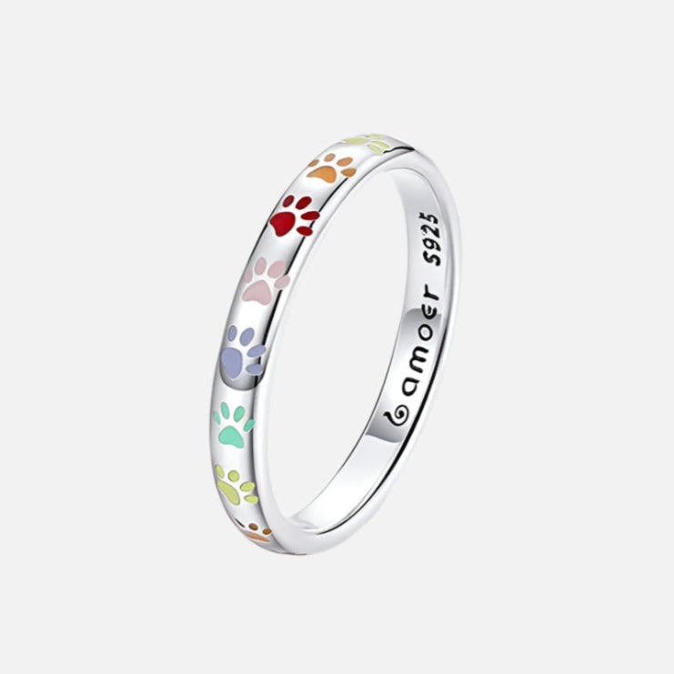 Arden™ | Anillo con huella de pata
