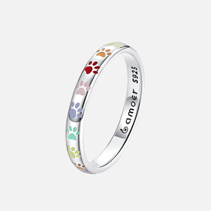 Arden™ | Anillo con huella de pata