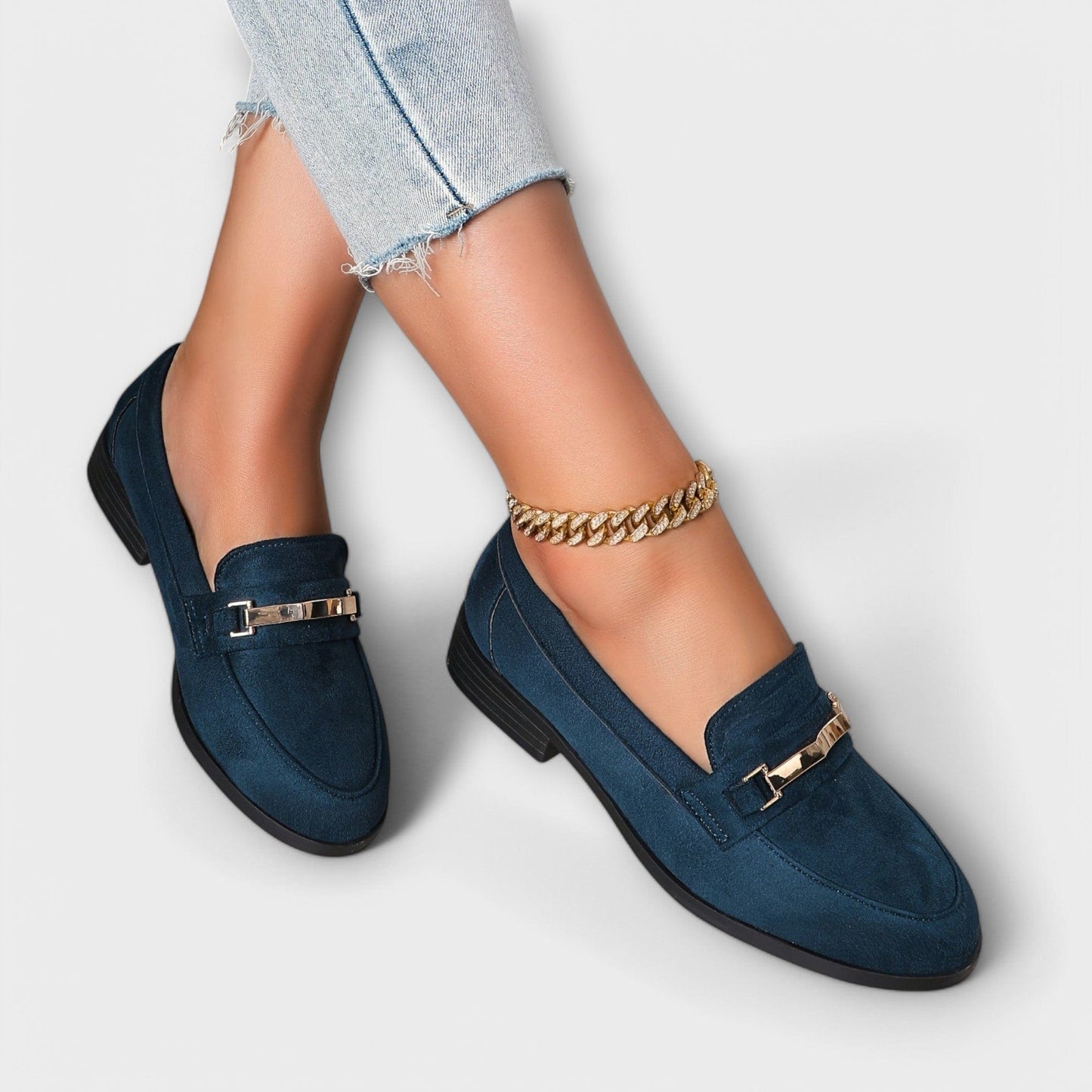 Noémie | Mocasines de Franela