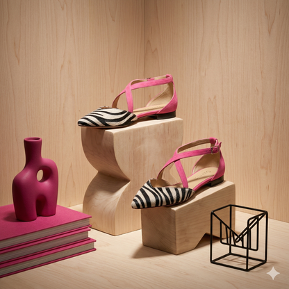 Fern | Bailarinas elegantes con tiras cruzadas
