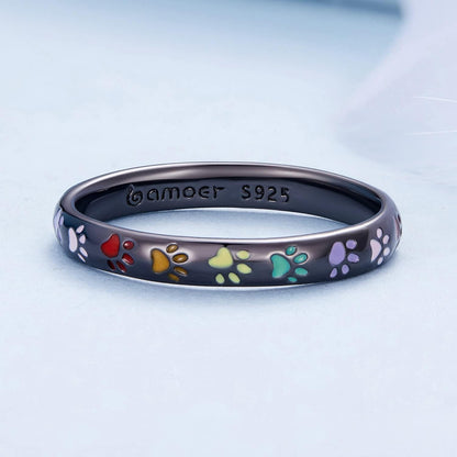 Arden™ | Anillo con huella de pata