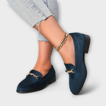 Noémie | Mocasines de Franela