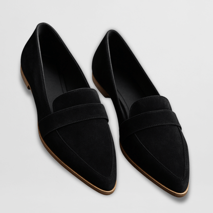 Helen | Weiche Wildleder-Zapatillas de casa ortopédicas