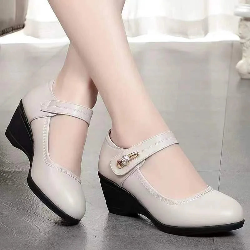 Claudia - Zapatos elegantes de tacón medio