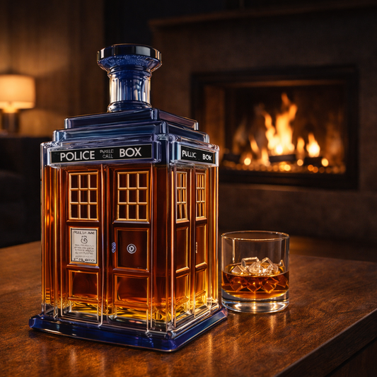 Botella de Whisky - Edición Policía