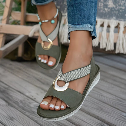 Zephiriane | Elegantes sandalias con soporte ajustable