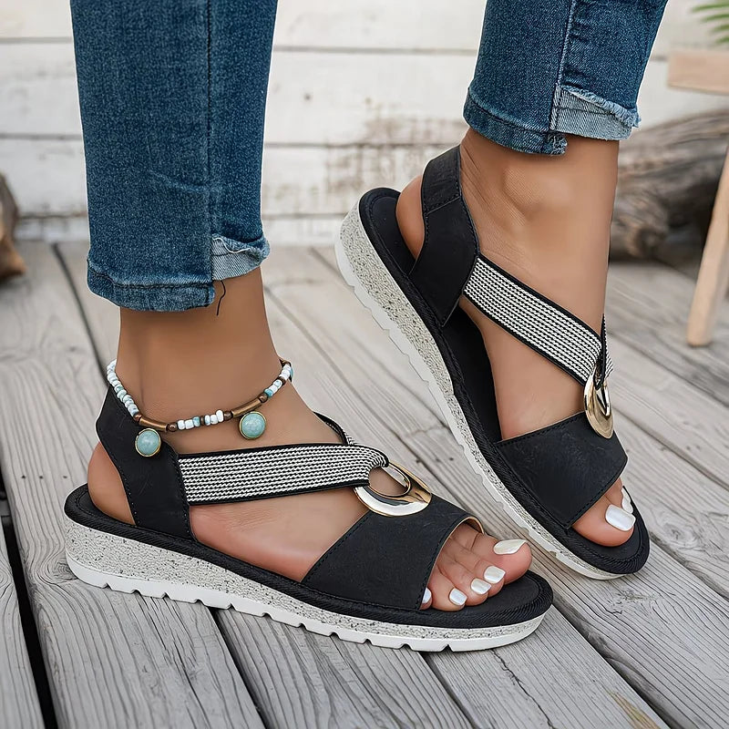 Zephiriane | Elegantes sandalias con soporte ajustable
