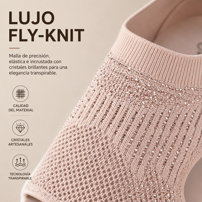 Sandalias de plataforma de malla transpirable para mujer