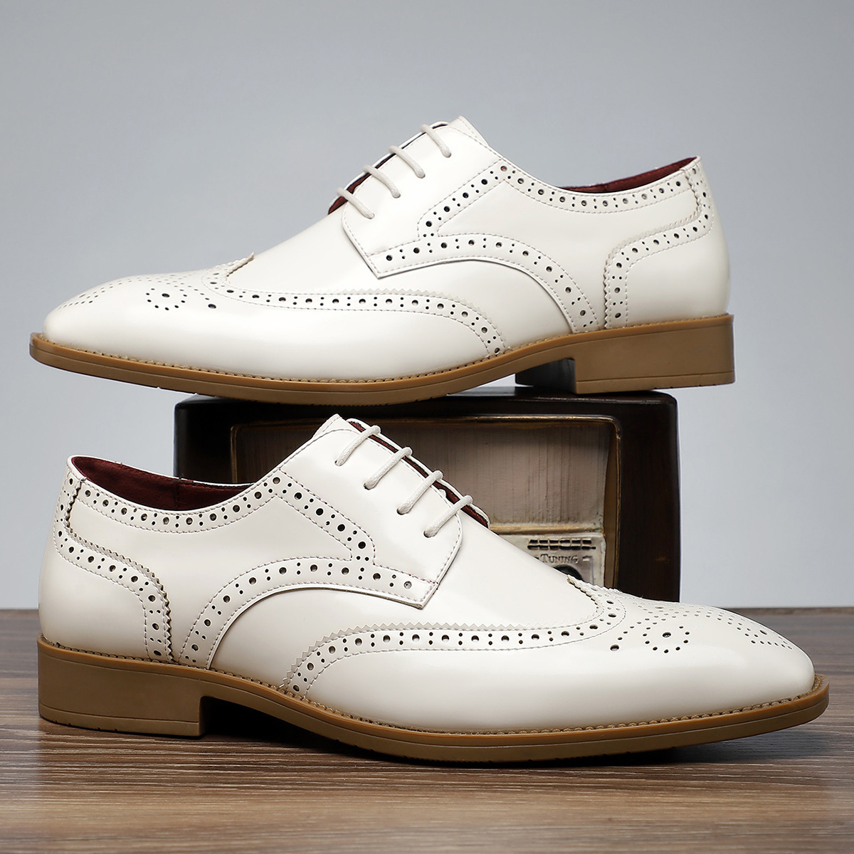 Zapatos de vestir elegantes de piel Borgue