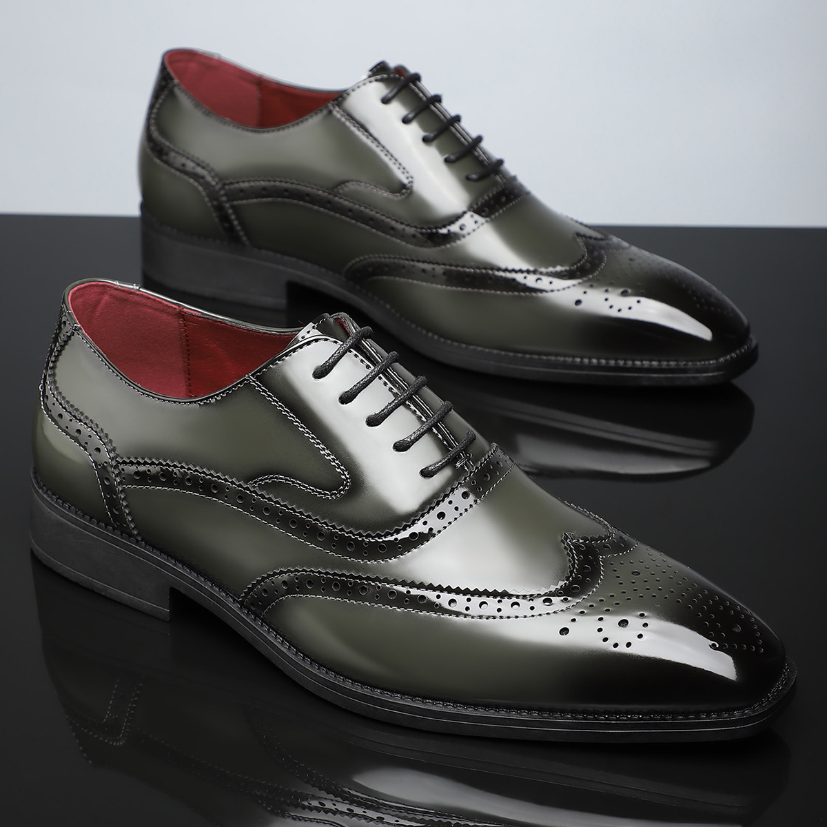 Zapatos de vestir elegantes de piel Borgue