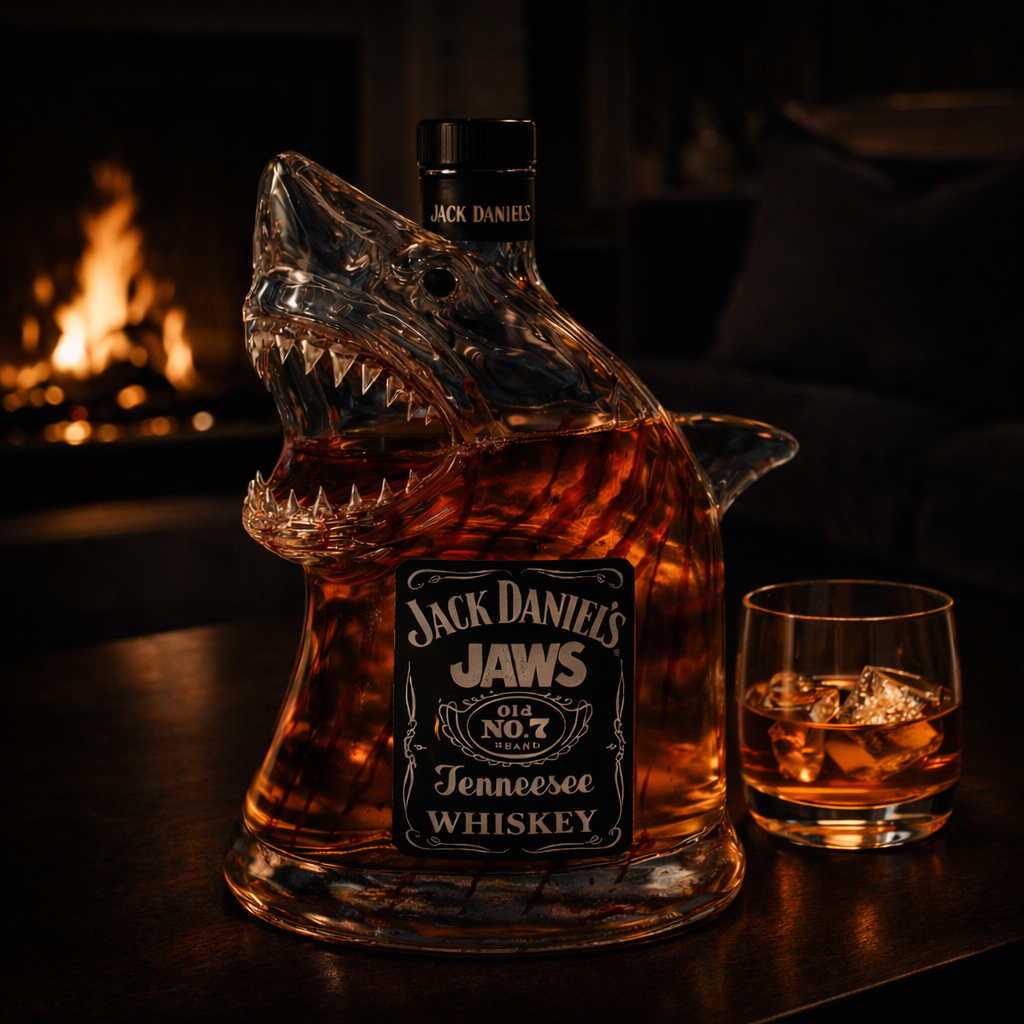 Botella de Whisky - Edición Tiburón
