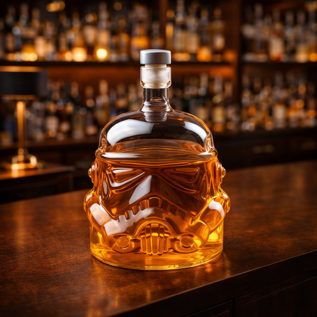 Botella y Vasos de Whisky - Edición Star Wars