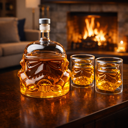 Botella y Vasos de Whisky - Edición Star Wars