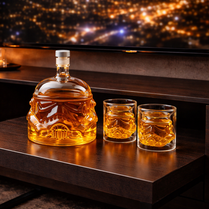 Botella y Vasos de Whisky - Edición Star Wars