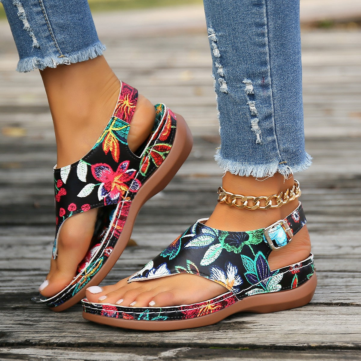 Flow Sandalias ortopédicas cómodas