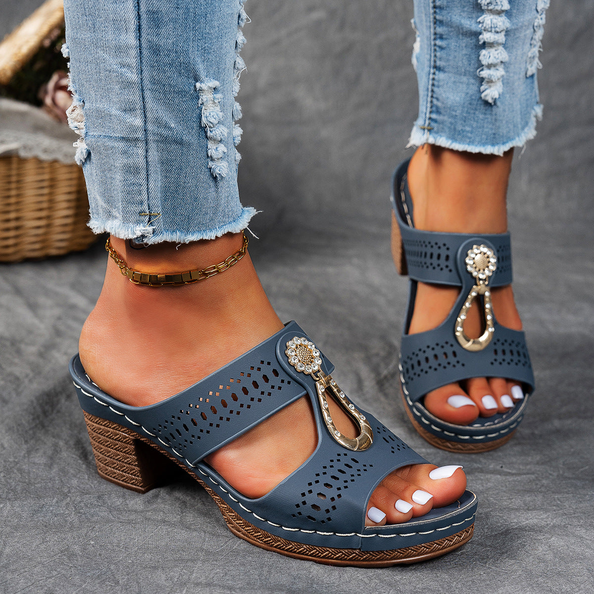 Isabella™ | Sandalias Ortopédicas Cómodas con Tacón Alto