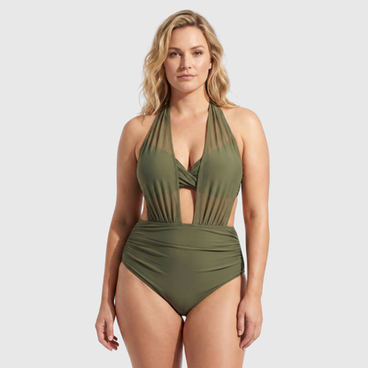 Sabrina | Bikini de talle alto 2 en 1 con control de abdomen