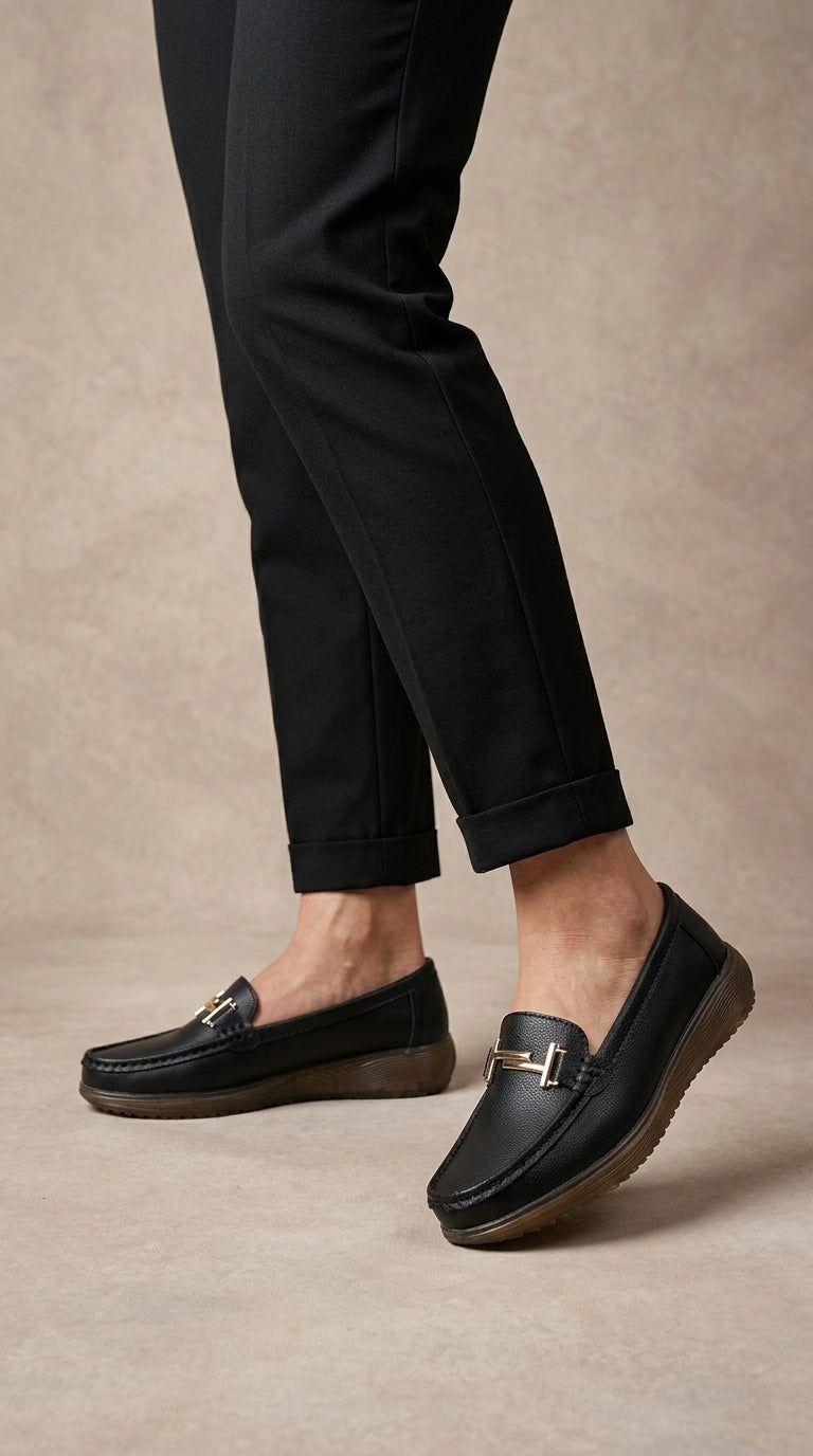 Beatriz | Mocasines de piel genuina
