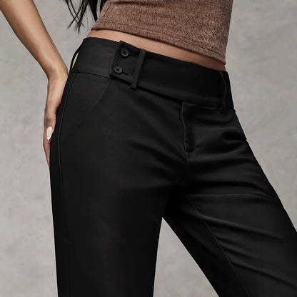 Monclair™-Pantalones de sastrería de primera calidad con un elegante corte recto