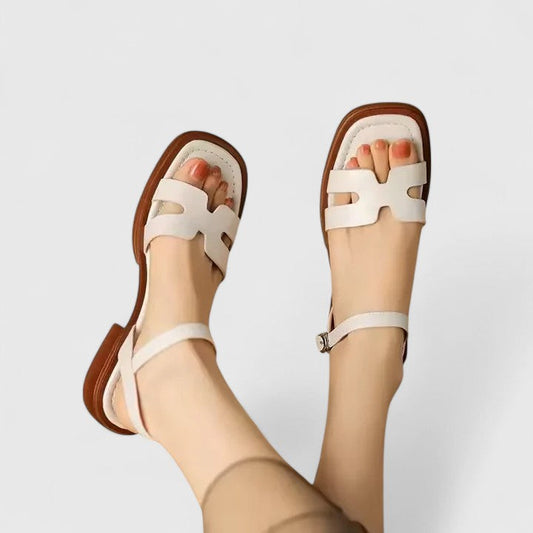 Vera - Elegantes Sandalias planas