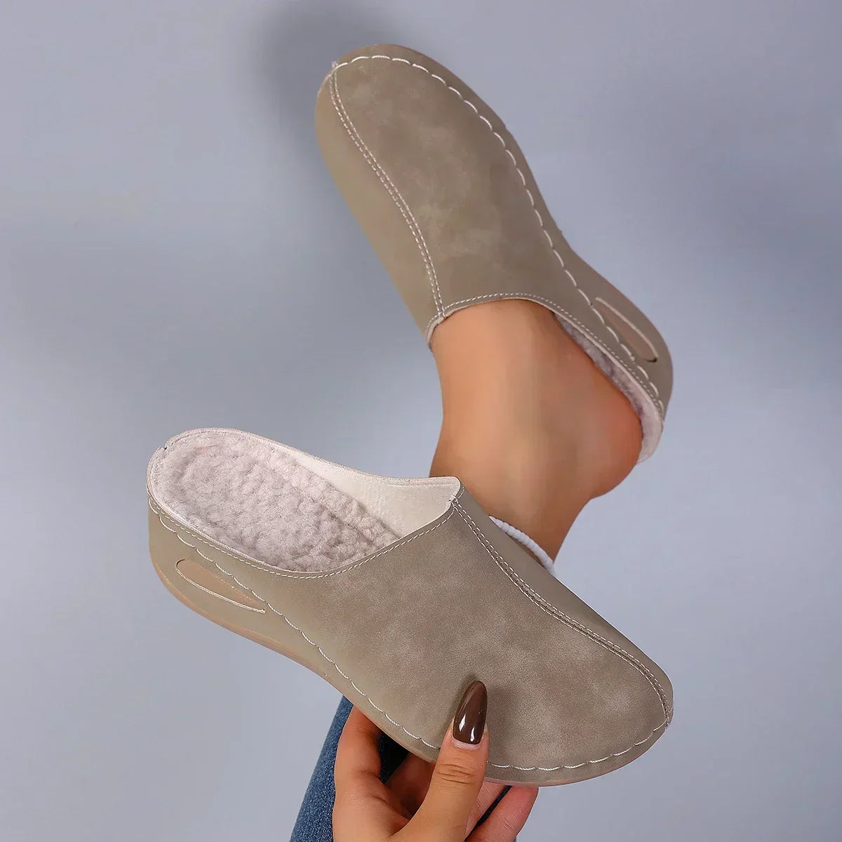 Mare - Zapatillas de casa ortopédicas