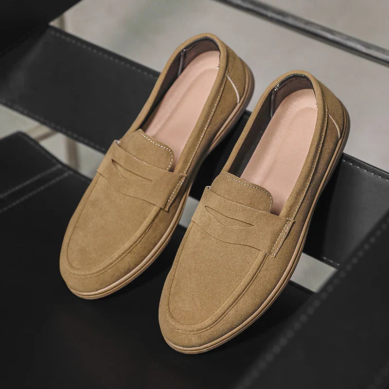 Elegantes mocasines transpirables