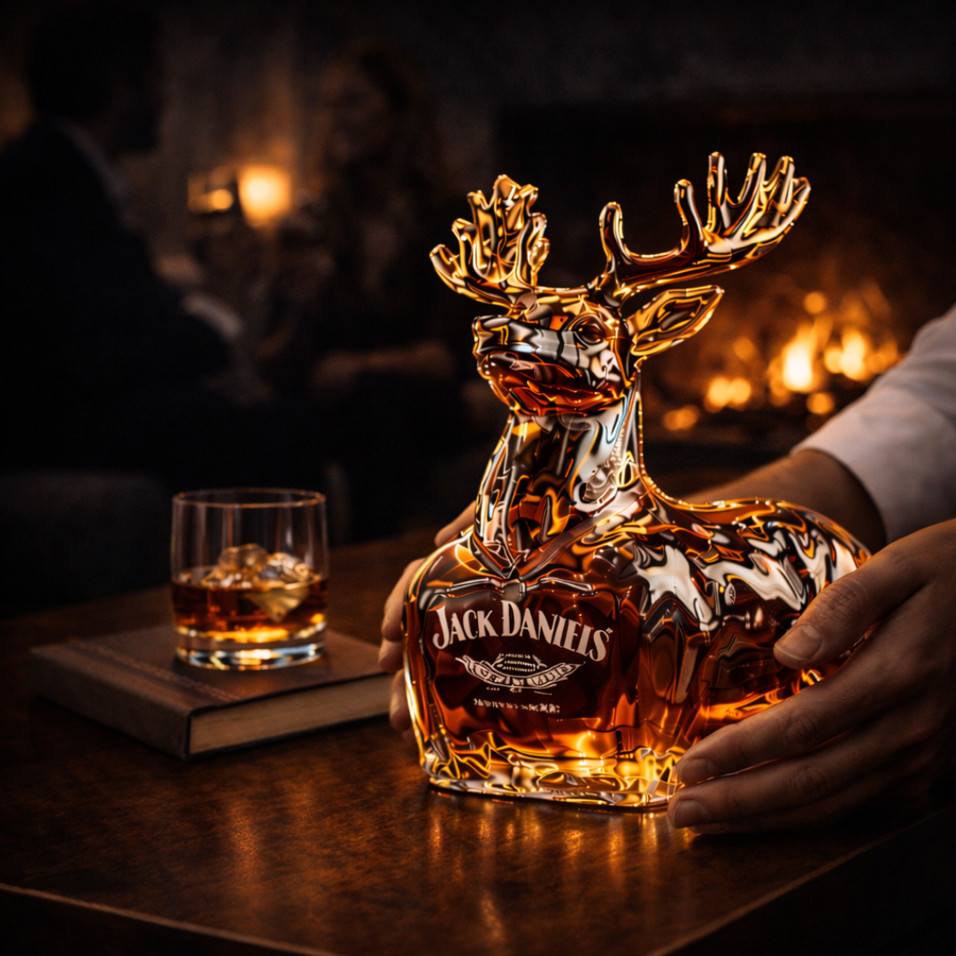 Botella de Whisky - Edición Reno