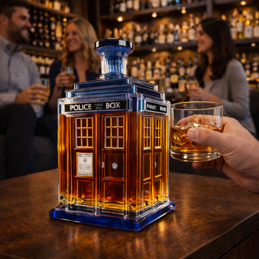 Botella de Whisky - Edición Policía