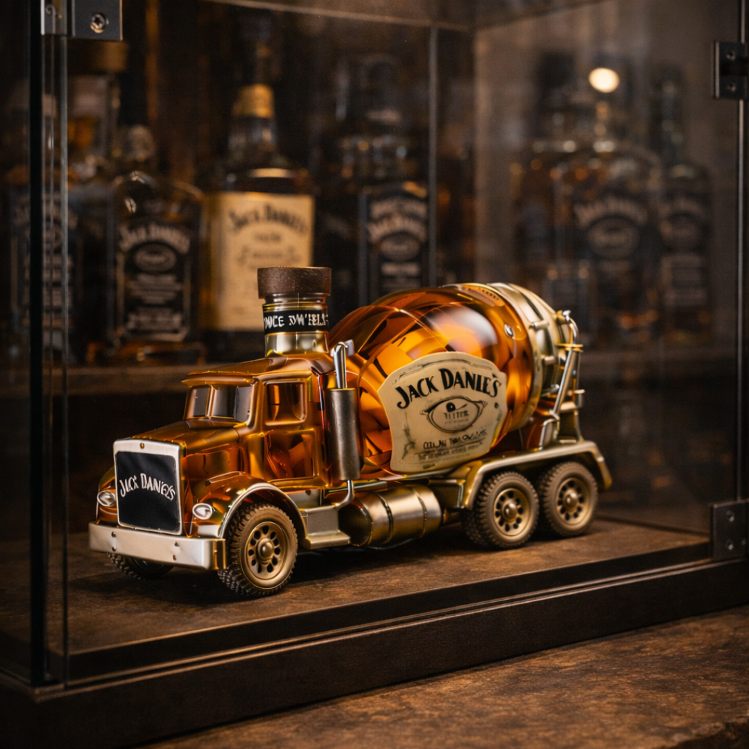 Botella de Whisky - Edición Camión