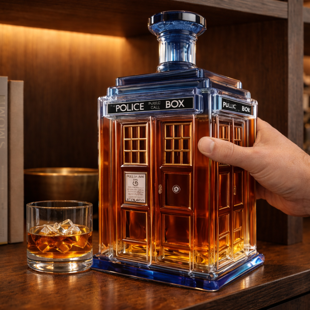 Botella de Whisky - Edición Policía