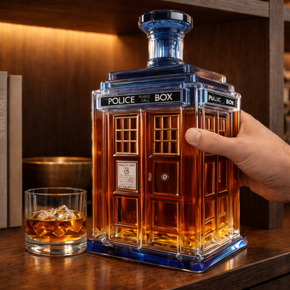 Botella de Whisky - Edición Policía