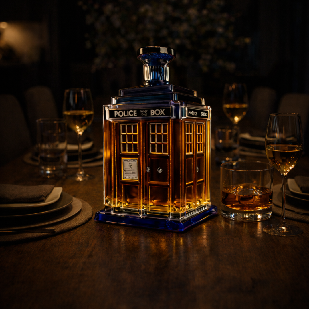 Botella de Whisky - Edición Policía