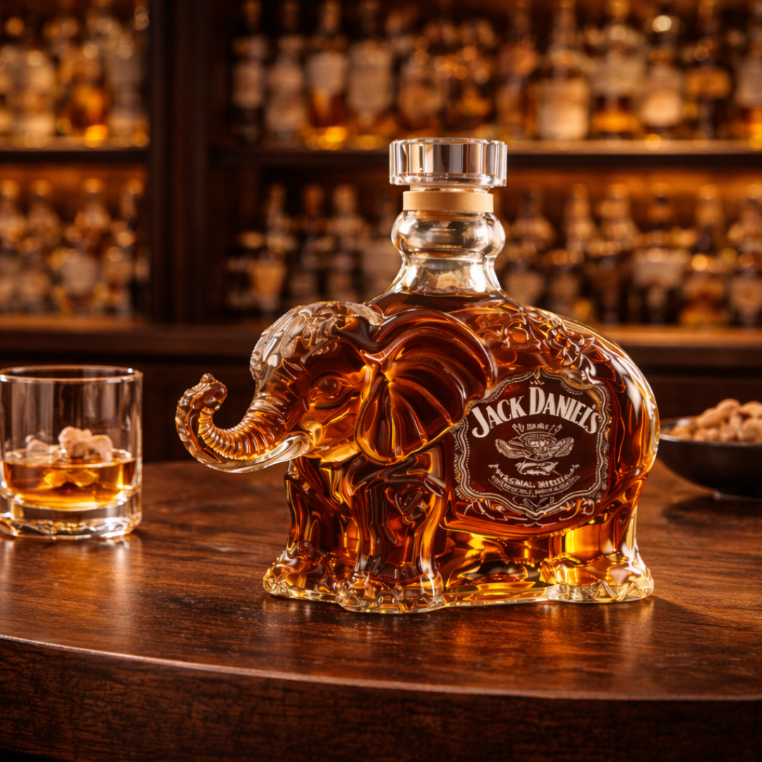 Botella de Whisky - Edición Elefante