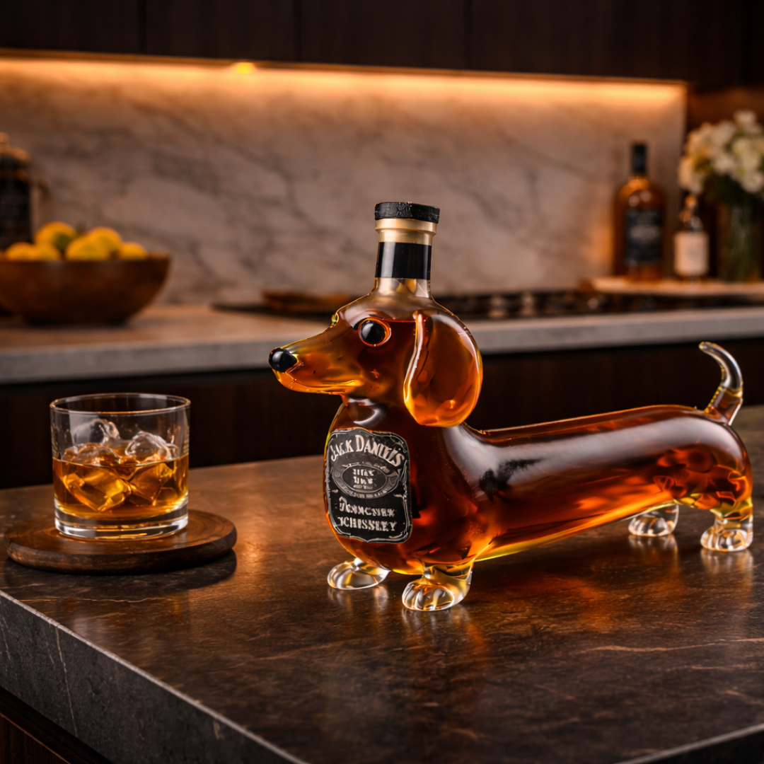 Botella de Whisky - Edición Teckel