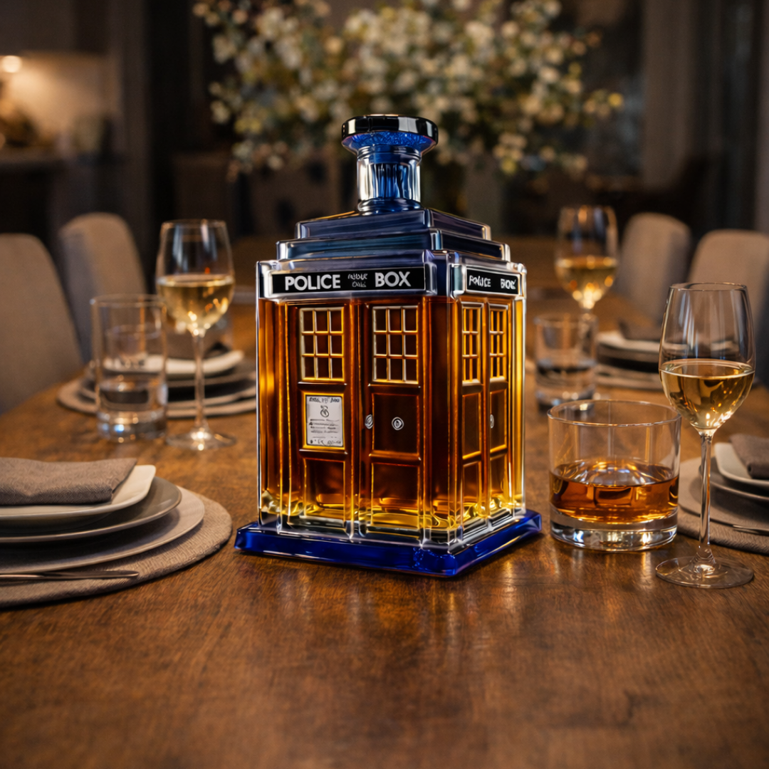 Botella de Whisky - Edición Policía