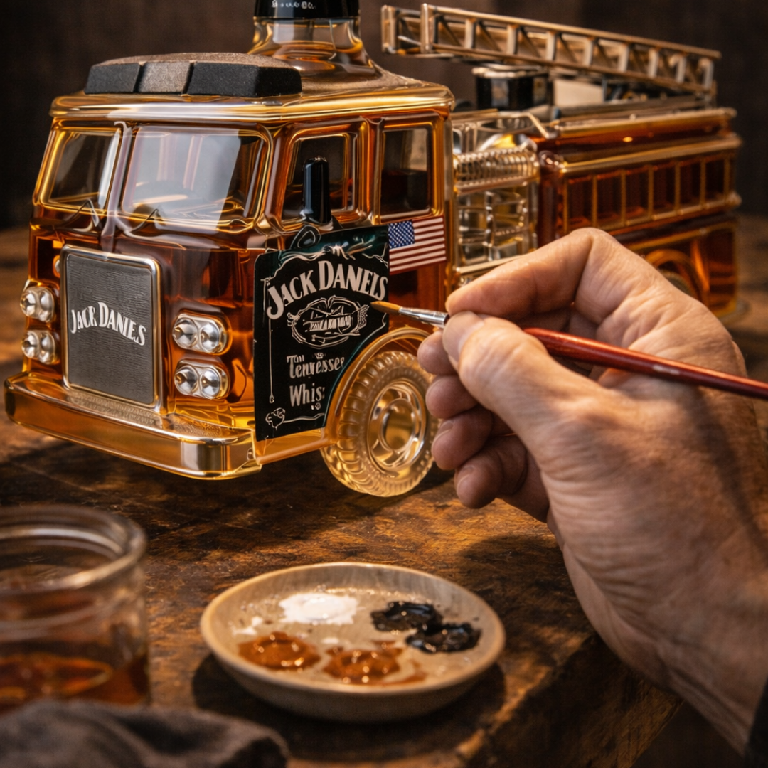 Botella de Whisky - Edición Bomberos